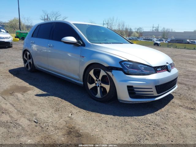 2016 VOLKSWAGEN GOLF GTI 3VW5T7AU0GM070030