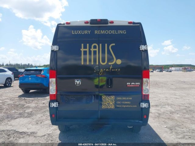 3C6TRVBG2LE125496 RAM Promaster 1500 High Roof 136 Wb