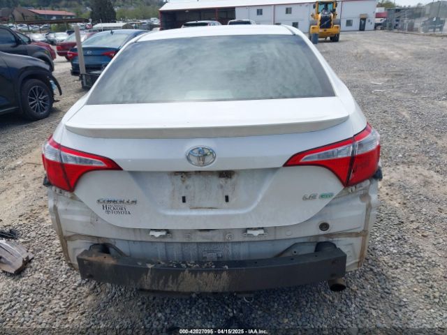 5YFBPRHE2EP152481 Toyota Corolla Le Eco Plus