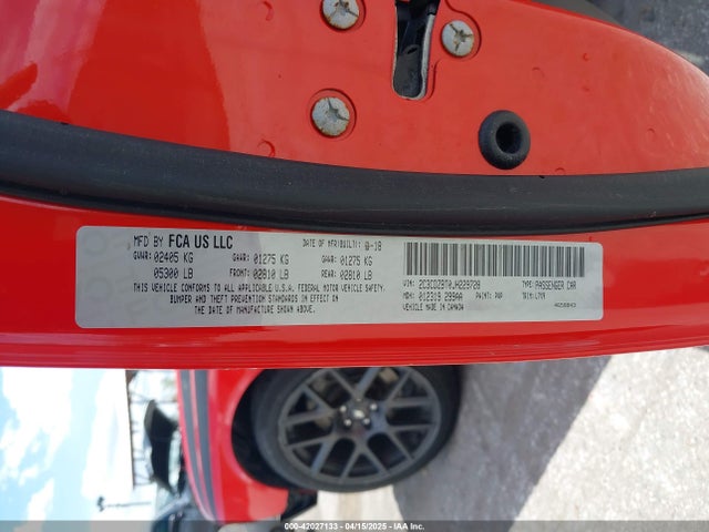 Dodge Challenger R/t 2018 2C3CDZBT0JH229728 Image 9