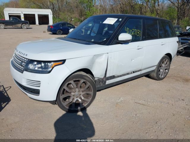 SALGS2VF0GA283692 Land Rover Range Rover 3.0l V6 Supercharged Hse