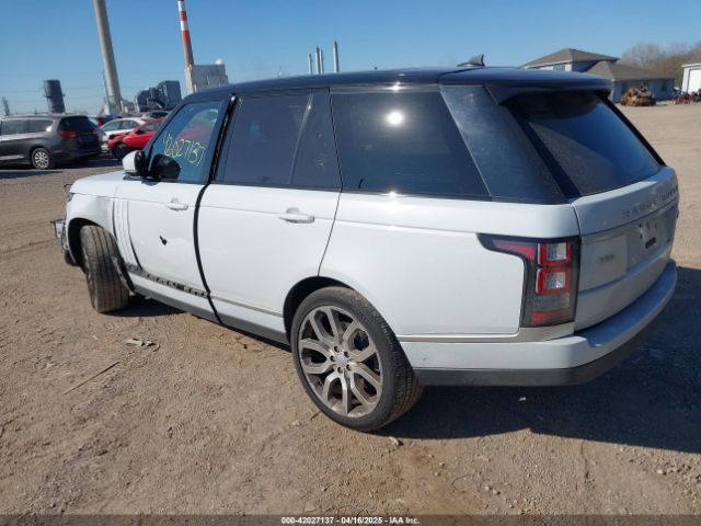 SALGS2VF0GA283692 Land Rover Range Rover 3.0l V6 Supercharged Hse