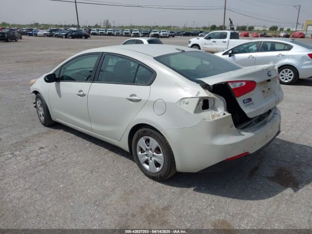KNAFK4A67F5296724 KIA FORTE LX