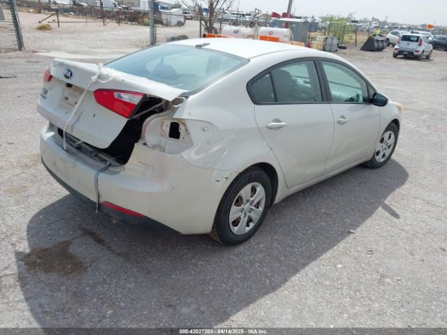 KNAFK4A67F5296724 KIA FORTE LX