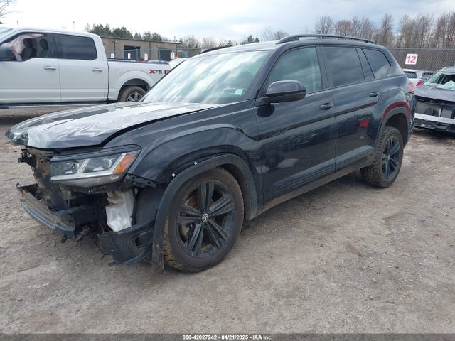1V2SR2CA6NC563587 Volkswagen Atlas 3.6l V6 Sel R-line Black