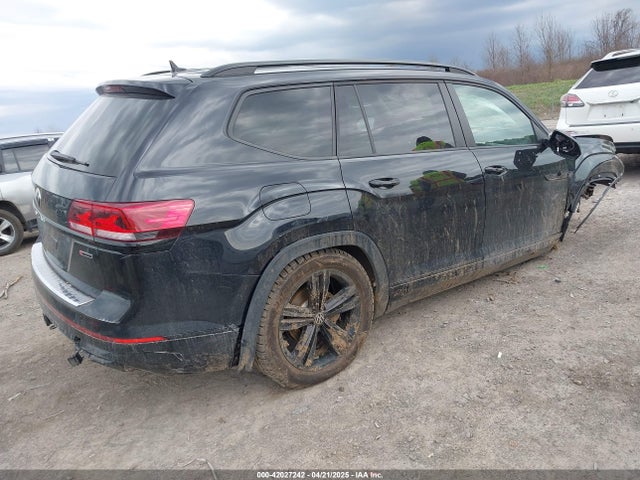 1V2SR2CA6NC563587 Volkswagen Atlas 3.6l V6 Sel R-line Black