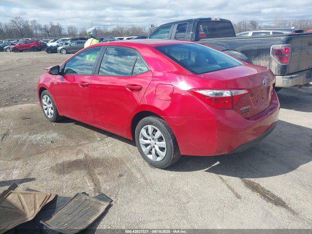 2T1BURHE2GC684115 Toyota COROLLA LE