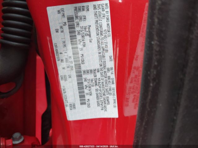1FADP3F20EL379178 Ford FOCUS SE