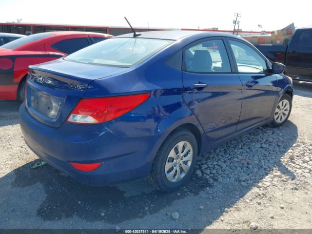 KMHCT4AE0GU031186 Hyundai ACCENT SE