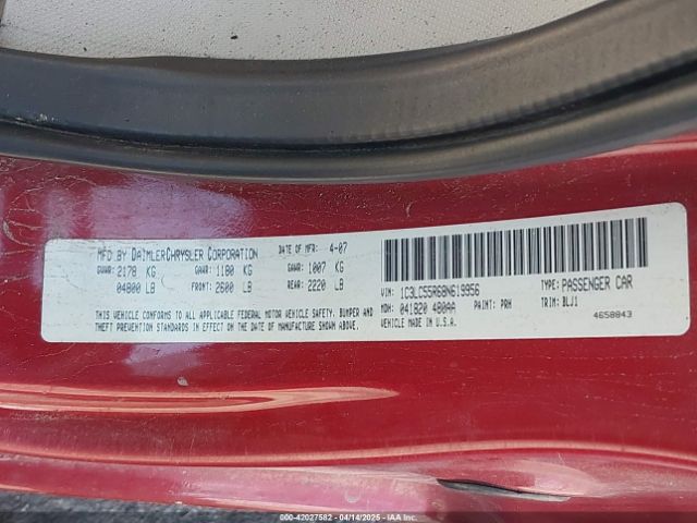 2008 CHRYSLER SEBRING 1C3LC55R68N619956 Photo 8
