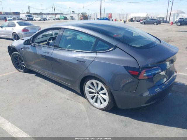 5YJ3E1EA1NF142713 Tesla Model 3 Rear-wheel Drive