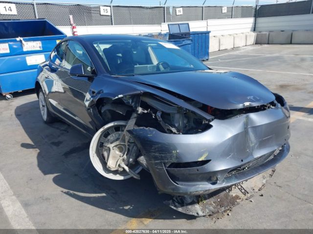 5YJ3E1EA1NF142713 Tesla Model 3 Rear-wheel Drive