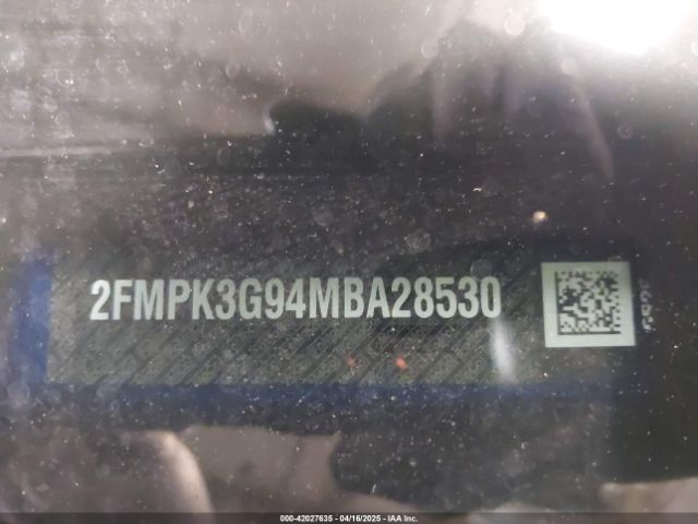 2FMPK3G94MBA28530 Ford EDGE SE