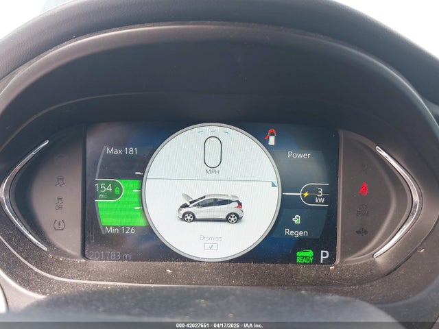 1G1FW6S04H4176698 Chevrolet BOLT EV LT