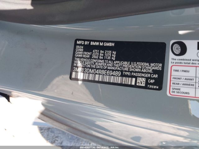 3MF13DM04R8E69489 BMW M2
