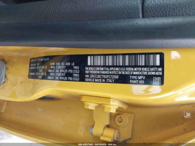 ZACCJBCT8GPC72506 Jeep Renegade Trailhawk