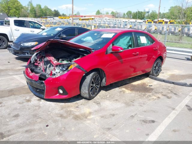 2T1BURHEXFC392064 Toyota Corolla S Plus