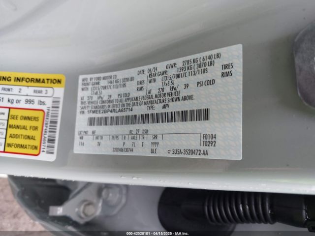 1FMEE2BP4RLA65714 Ford Bronco Wildtrak