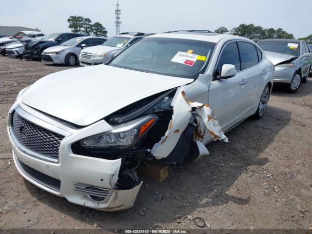 JN1BY1PP7JM330399 Infiniti Q70l 3.7 Luxe
