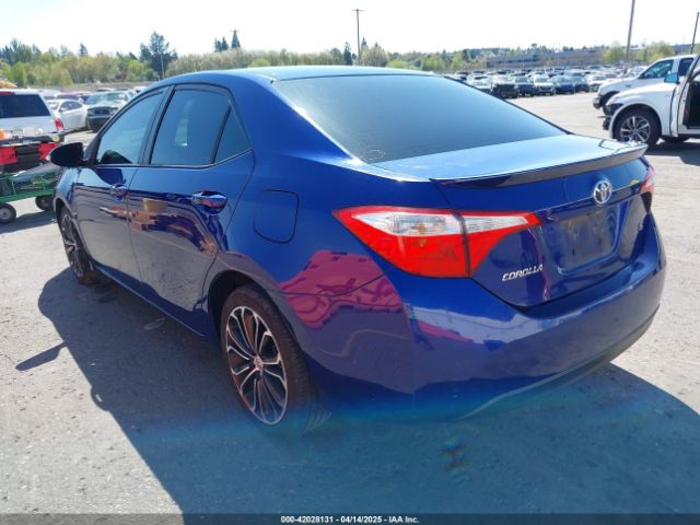 2T1BURHE2FC312143 Toyota Corolla S Plus