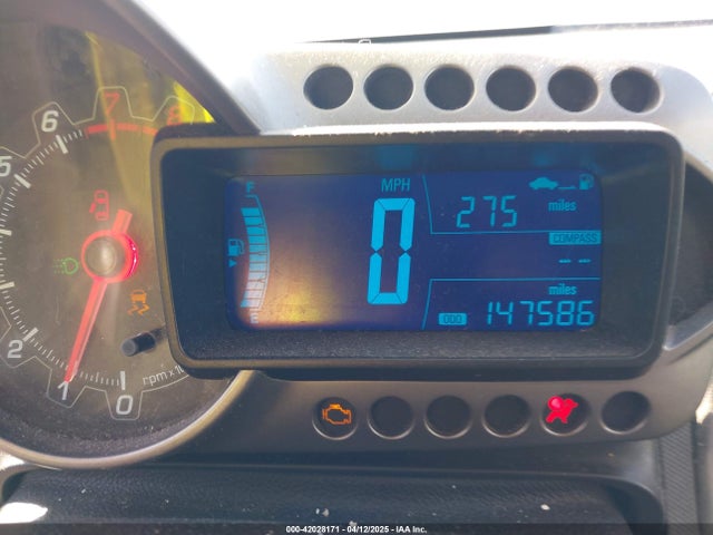1G1JC6SG9F4170148 Chevrolet Sonic Lt Auto