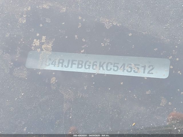 1C4RJFBG6KC545512 Jeep Grand Cherokee Limited 4x4