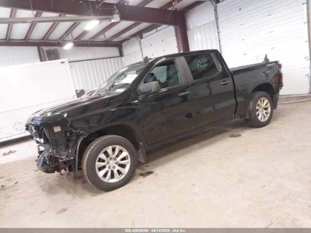 1GCPYBEK1MZ192527 Chevrolet Silverado 1500 4wd  Short Bed Custom
