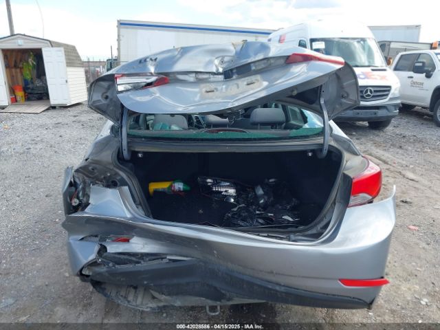 KMHDH4AEXFU267347 Hyundai ELANTRA SE