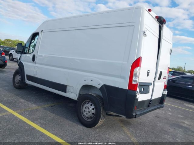 3C6TRVBG2KE553793 RAM Promaster 1500 High Roof 136 Wb