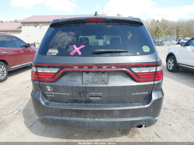 1C4RDJDG3GC449254 Dodge DURANGO LIMITED