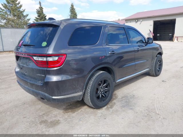 1C4RDJDG3GC449254 Dodge DURANGO LIMITED
