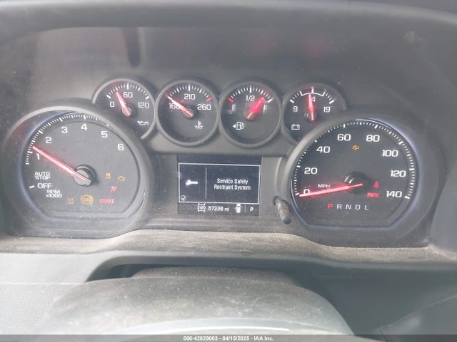 1GCPDAEK4PZ201117 Chevrolet Silverado 1500 4wd  Short Bed Wt