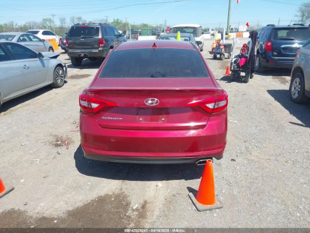 5NPE24AF3GH377431 Hyundai SONATA SE