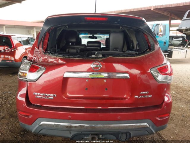 5N1AR2MM7EC644602 Nissan Pathfinder Platinum