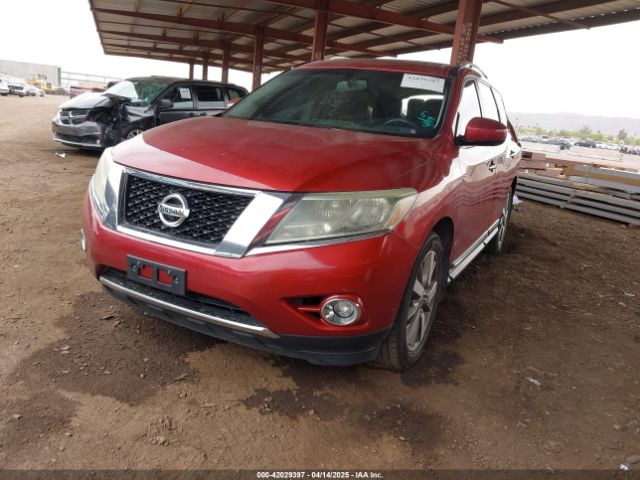 5N1AR2MM7EC644602 Nissan Pathfinder Platinum