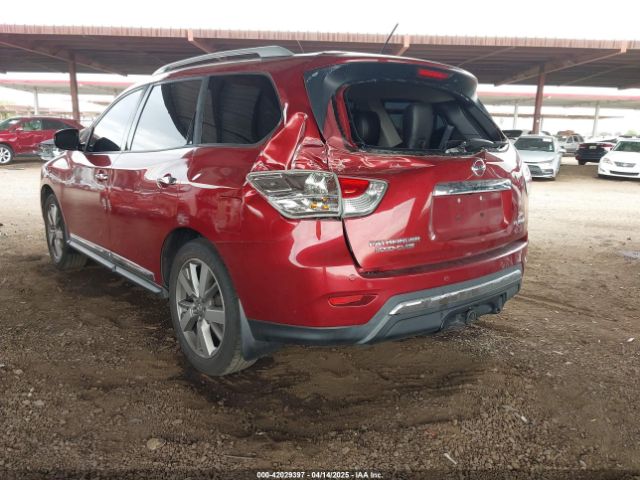 5N1AR2MM7EC644602 Nissan Pathfinder Platinum
