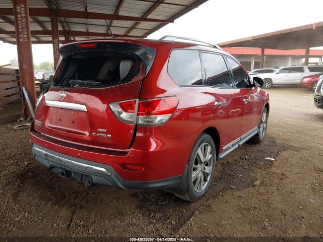 5N1AR2MM7EC644602 Nissan Pathfinder Platinum