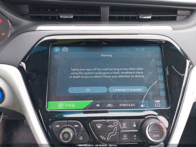 1G1FW6S09J4140303 Chevrolet BOLT EV LT