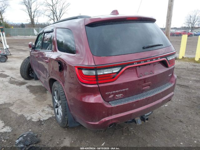 1C4RDJDG1JC101816 Dodge Durango Gt Awd