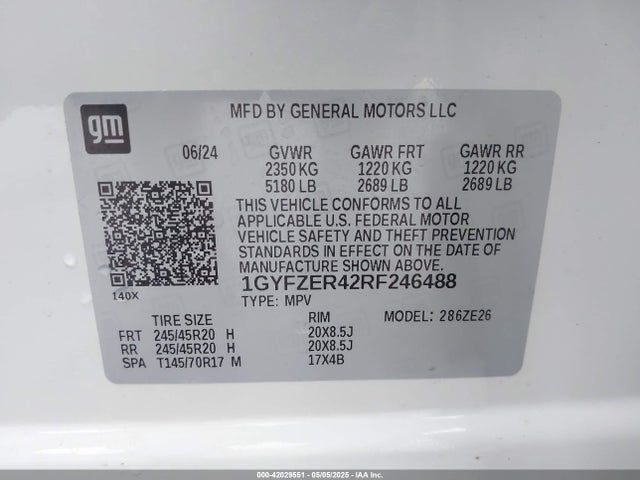 2024 CADILLAC XT4 1GYFZER42RF246488 Photo 8
