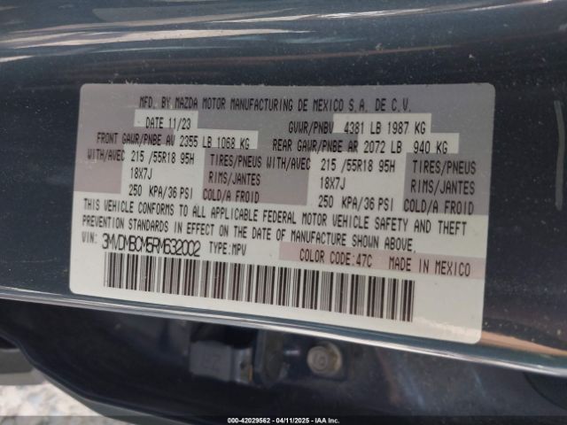 3MVDMBCM5RM632002 Mazda Cx-30 2.5 S Carbon Edition