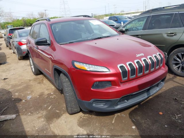 2016 JEEP CHEROKEE 1C4PJMAB6GW191398