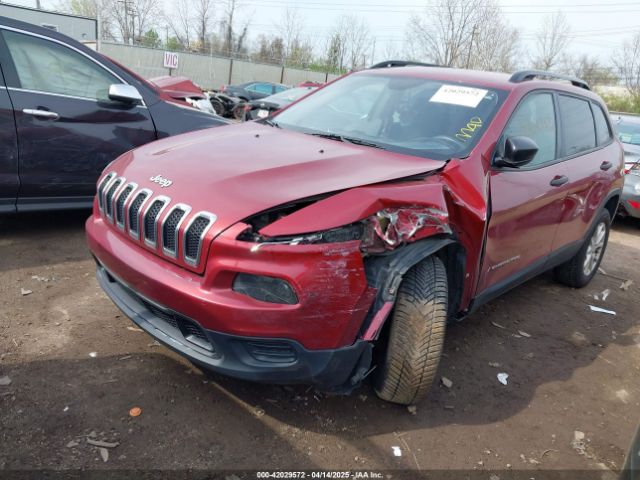2016 JEEP CHEROKEE 1C4PJMAB6GW191398 Photo 1