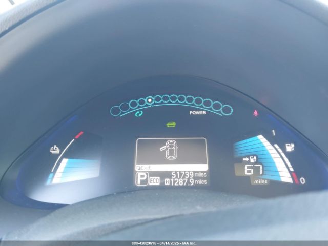1N4BZ0CP3HC308626 Nissan LEAF S