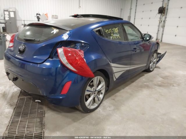 KMHTC6AD2HU321126 Hyundai Veloster Value Edition