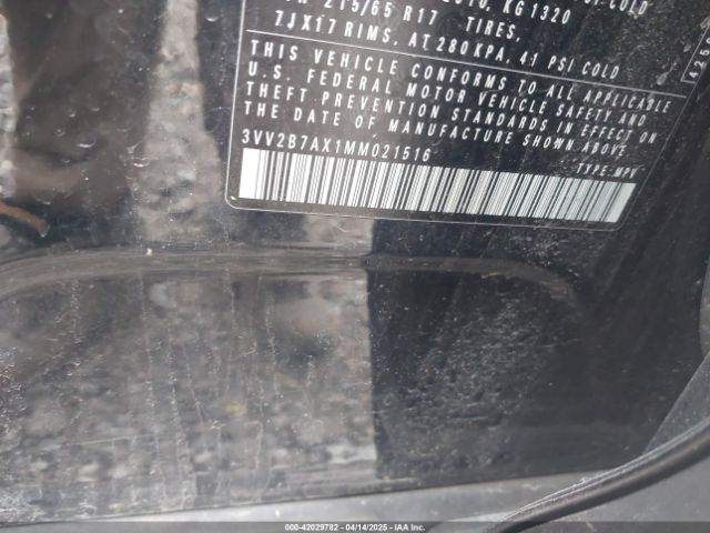 2021 VOLKSWAGEN TIGUAN 3VV2B7AX1MM021516 Photo 8