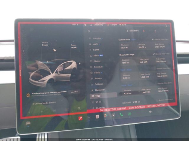 5YJ3E1ET0RF885497 Tesla Model 3 Performance All-wheel Drive