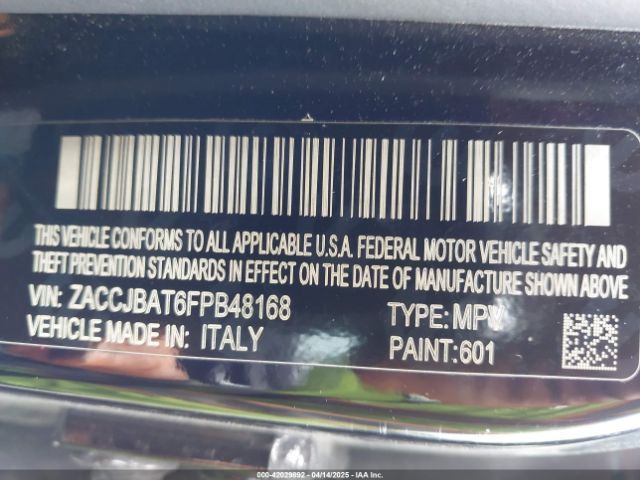 ZACCJBAT6FPB48168 Jeep Renegade Sport
