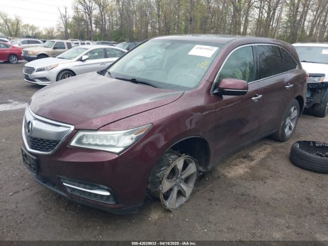 5FRYD4H2XGB037376 Acura Mdx Acurawatch Plus Package