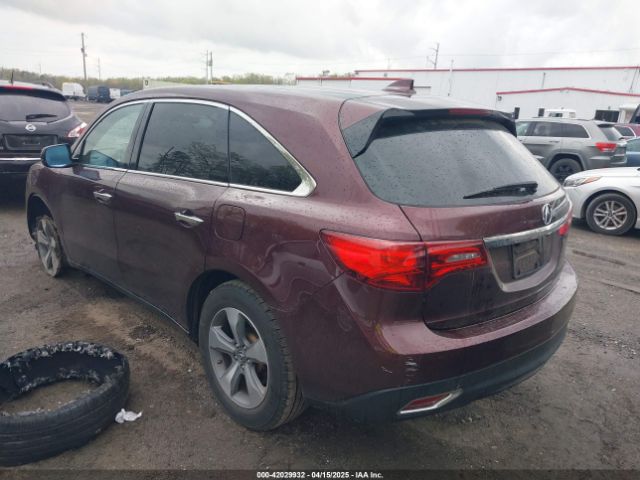 5FRYD4H2XGB037376 Acura Mdx Acurawatch Plus Package